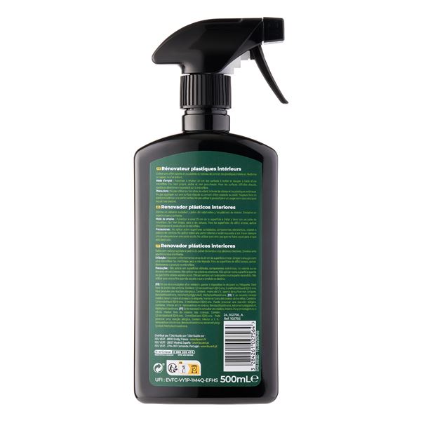 Rénovateur plastiques intérieurs FEU VERT  500ml