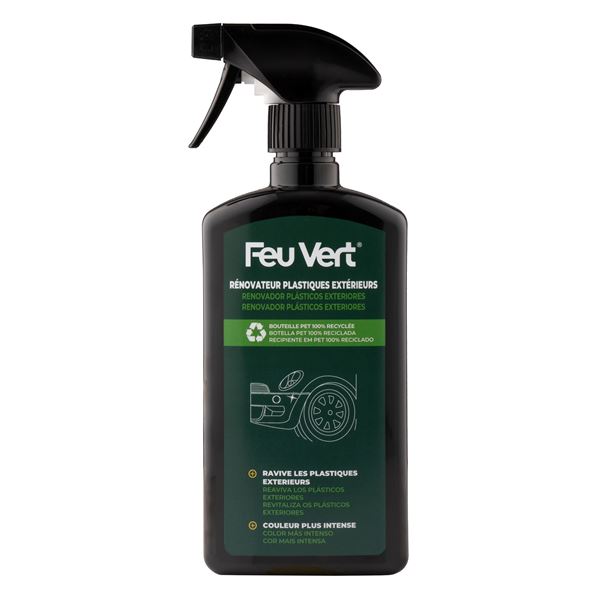 Rénovateur plastiques exterieurs FEU VERT 500ml