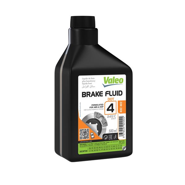 Liquide de frein Dot 4 Valeo 500 ml