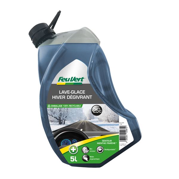 Lave-glace hiver dégivrant -25°C Feu Vert 5L