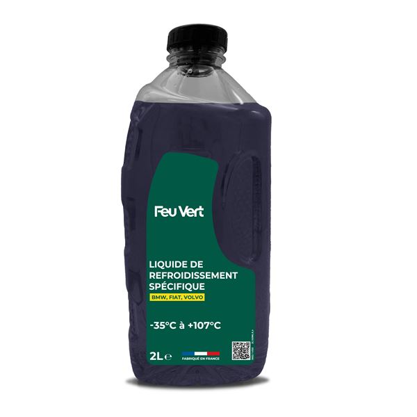 Liquide de refroidissement pour BMW / Fiat / Volvo -35° 2L Feu Vert