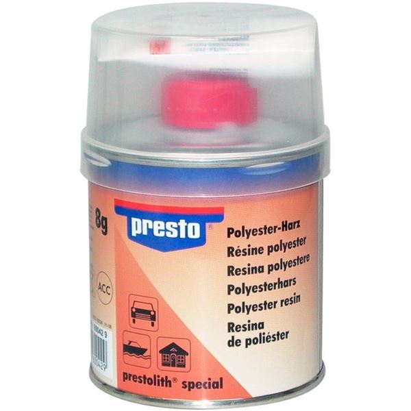 Mastic résine polyester Presto 250 g