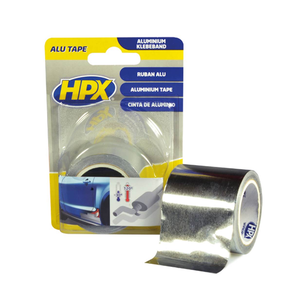 Ruban Adhésif Alu 50 Mm X 5 M Hpx
