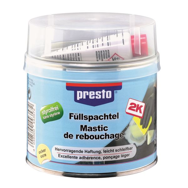 Mastic tous usages + durcisseur PRESTO 1kg