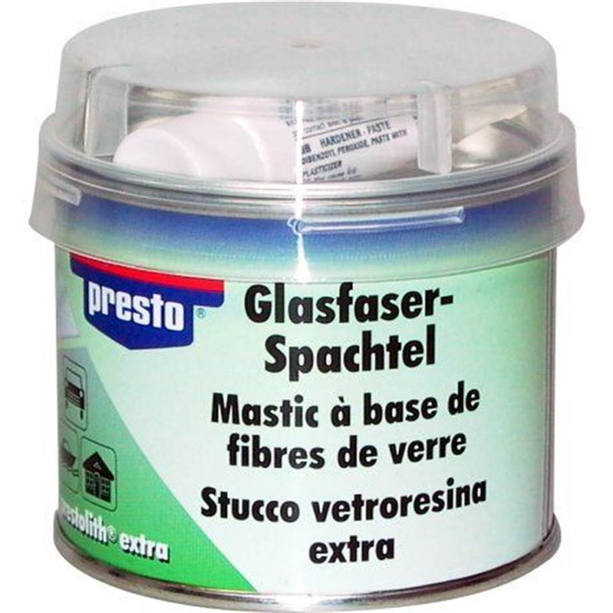 Mastic Fibre De Verre + Durcisseur Presto 250g