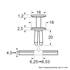 Rivets pour aile, garniture intérieure, pare-choc 228168 RESTAGRAF X4