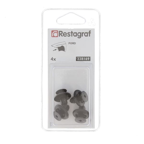 Rivets pour aile, garniture intérieure, pare-choc 228169 RESTAGRAF X4
