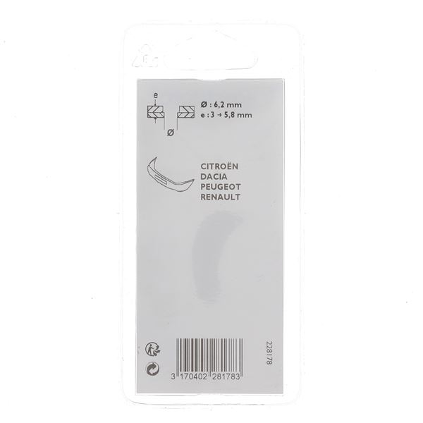 Riverts pour garniture intérieure, pare-choc 228178 RESTAGRAF X5
