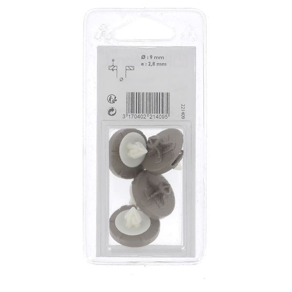 Agrafes pour portière 221409 RESTAGRAF X4