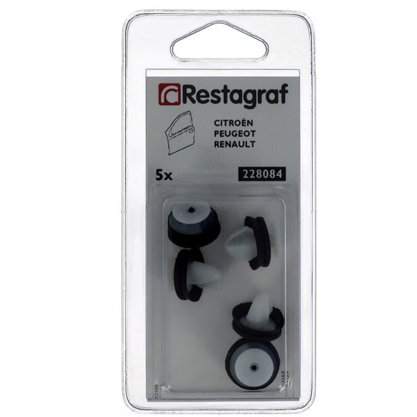 Agrafes pour portière, protéction latérale 228084 RESTAGRAF X5