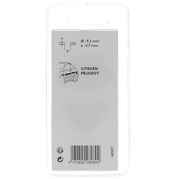 Agrafes pour portière, protection latérale 228089 RESTAGRAF X5