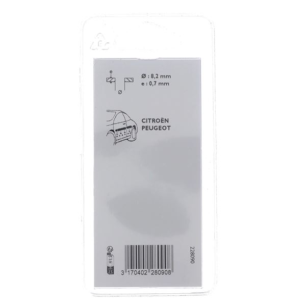 Agrafes pour portière, protection latérale 228090 RESTAGRAF X5