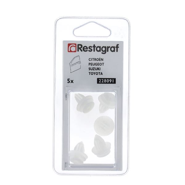 Agrafes pour portière 228091 RESTAGRAF X5