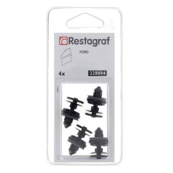 Agrafes pour portières 228094 RESTAGRAF X4