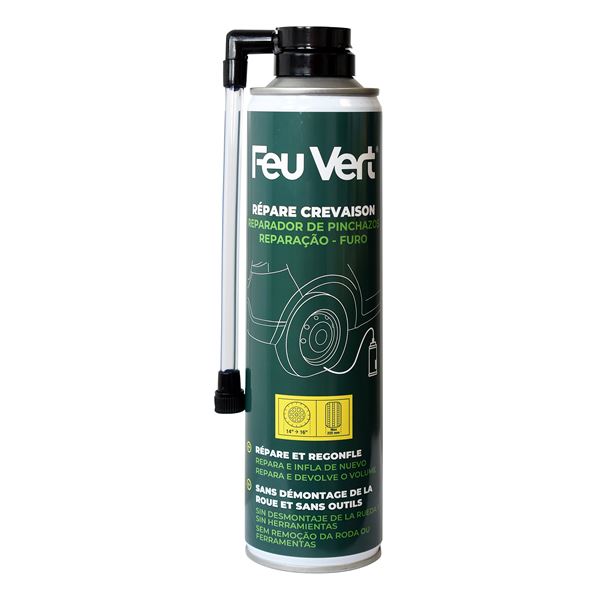 Répare crevaison FEU VERT 400 ml