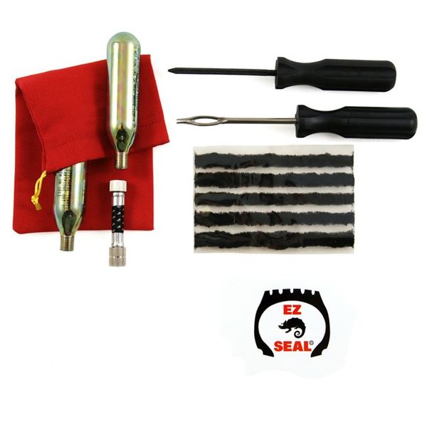 Kit de réparation et de regonflage pour pneu auto