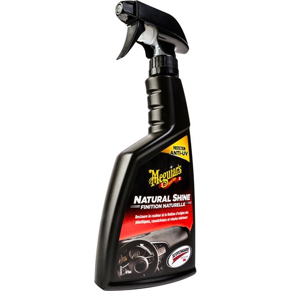 Nettoyant plastiques et caoutchoucs Natural Shine MEGUIAR'S 473 ml