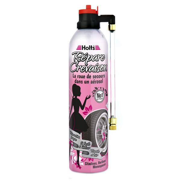 Répare crevaison Holts 400 ml Rose