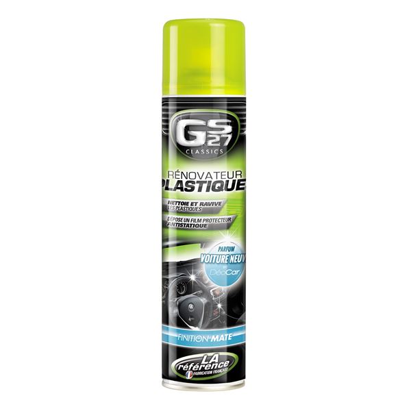 Rénovateur plastique mat senteur "voiture neuve" GS27 Classics 400 ml
