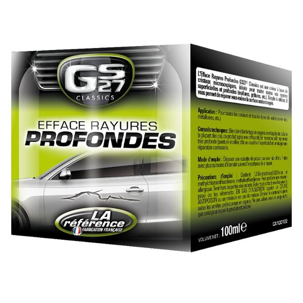 Efface rayures profondes GS27 100 ml