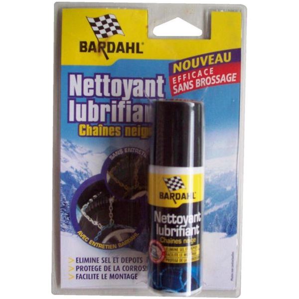 Nettoyant lubrifiant chaines neige Bardahl