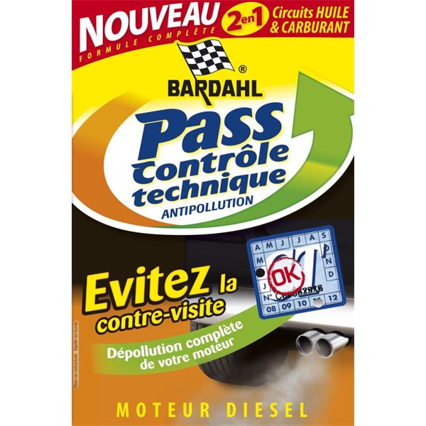 Pass Contrôle technique Diesel Bardahl