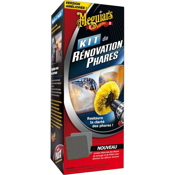 Kit de rénovation de phares MEGUIAR'S