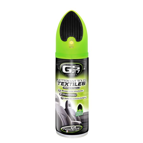 Nettoyant tissus et brosse GS27 400 ml