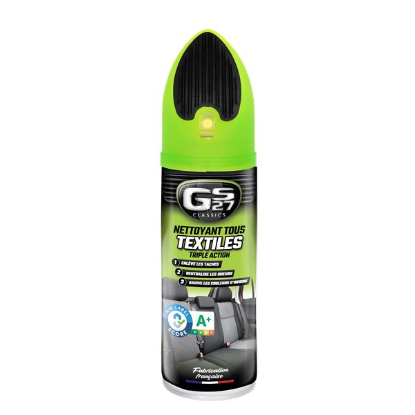 Nettoyant tissus et brosse GS27 400 ml