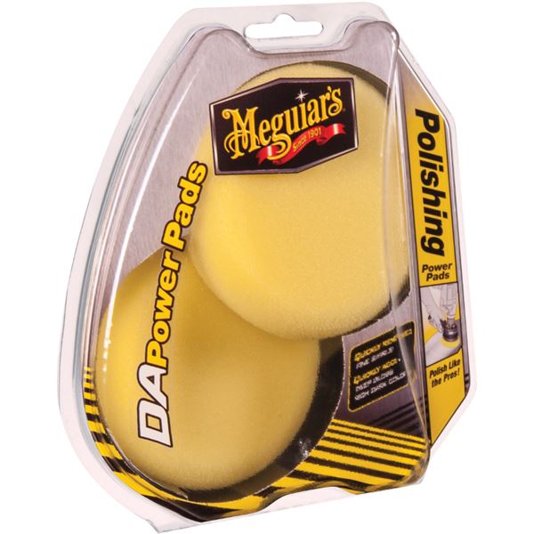 Pack 2 tampons de lustrage pour polisheuse DaPower MEGUIAR'S