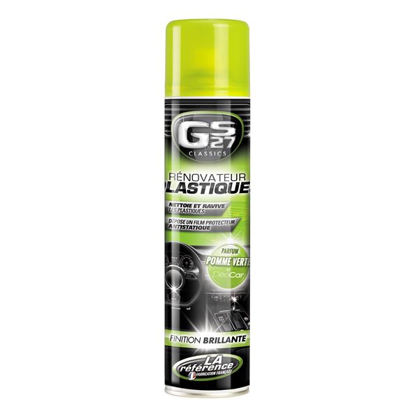 Rénovateur plastique brillant pomme verte GS27 400ml