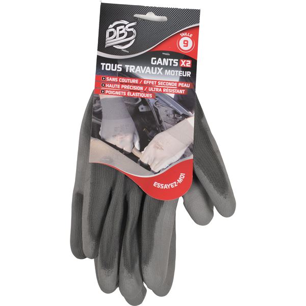 Gants tous travaux en polyuréthane