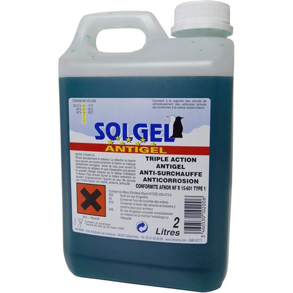 Antigel de type minéral 2l