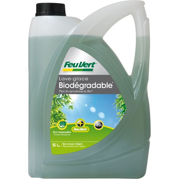 Lave-glace toutes saisons biodégradable -20°C Feu Vert 5L