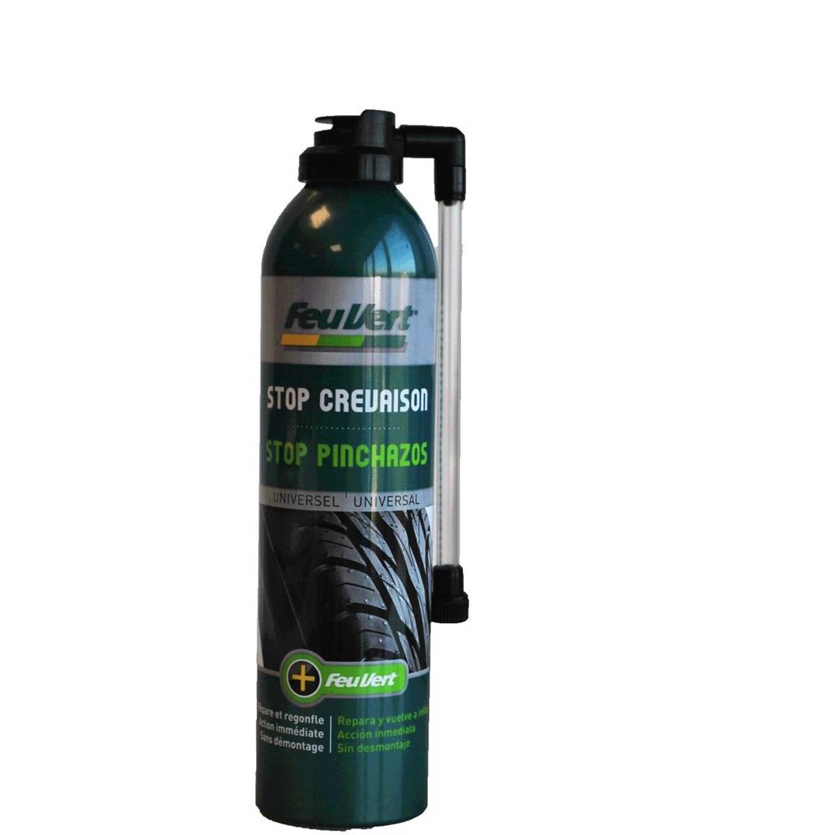 Bombe Anti Crevaison Feu Vert 400 Ml