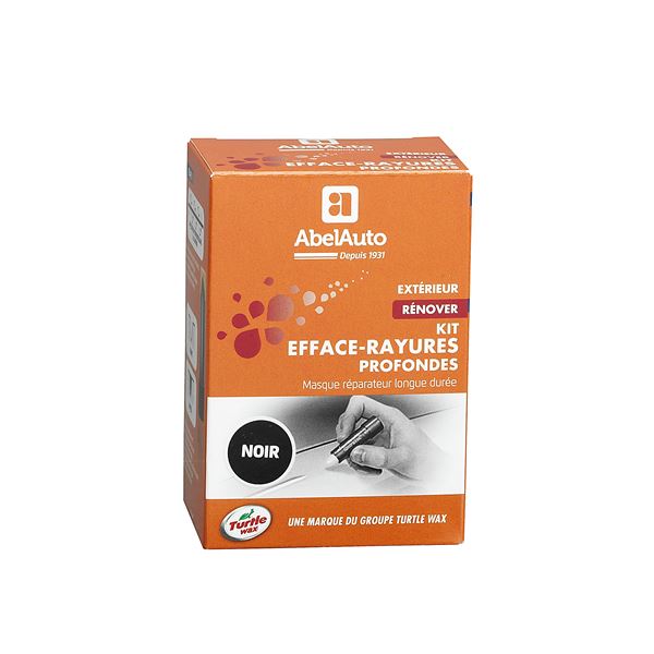 Kit efface rayures profondes noir ABEL AUTO