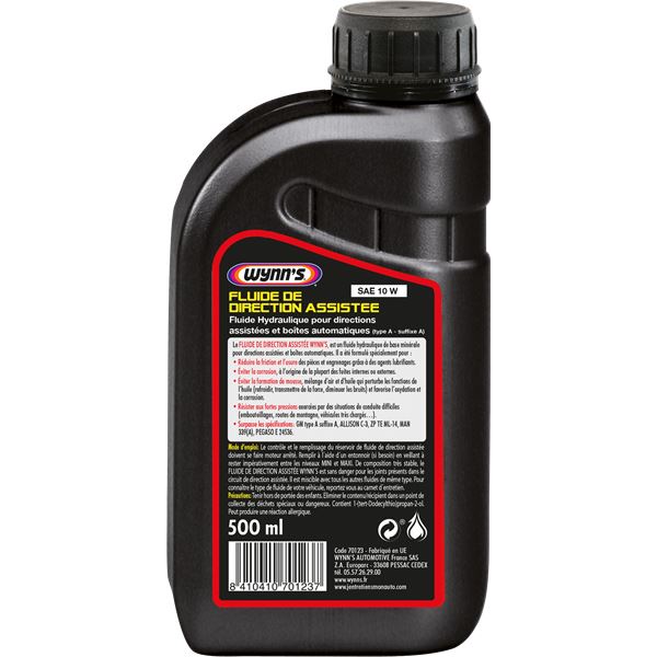 Fluide direction assistée Wynn's 500 ml