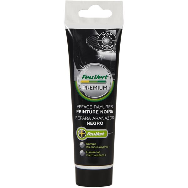 Efface rayures carrosserie pour peinture noire Feu Vert