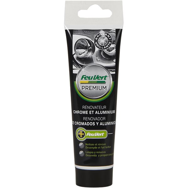 Rénovateur chrome et aluminium Feu Vert Premium 88 gr