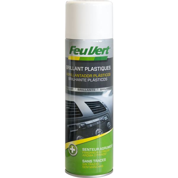 Nettoyant plastiques finition brillante Feu Vert 500 ml
