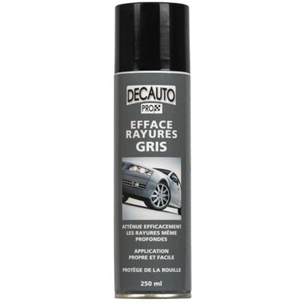 Efface rayures gris en spray DECAUTO 250 ml