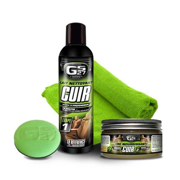 Kit soin et rénovation pour cuir GS27