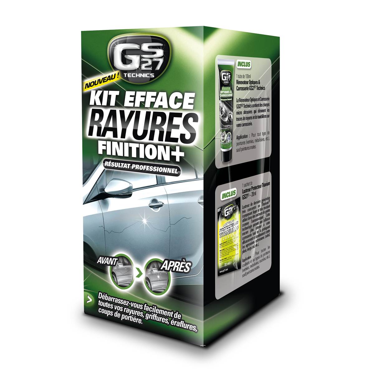 Kit Efface Rayures Finition Plus Gs27