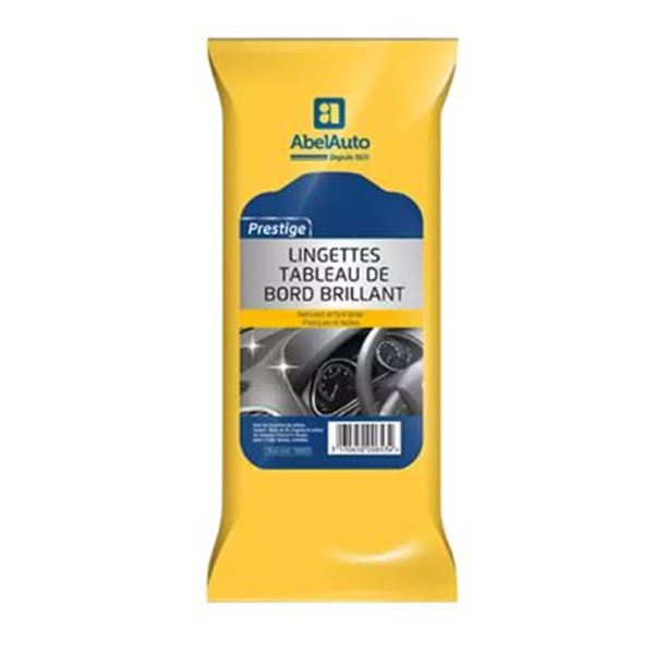 20 Lingettes nettoyantes tableau de bord ABEL AUTO