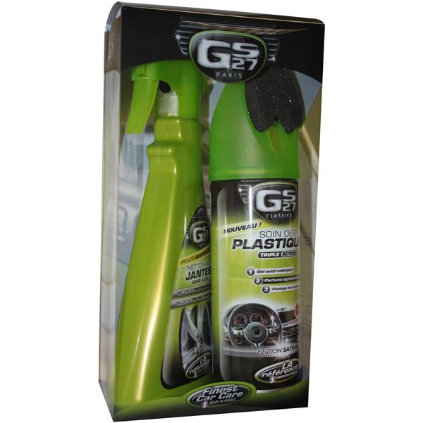 Nettoyant jante + nettoyant plastique (pack) GS27