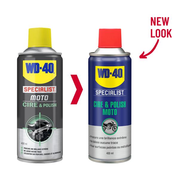 Cire & Polish WD-40 Specialist Moto 400 ml