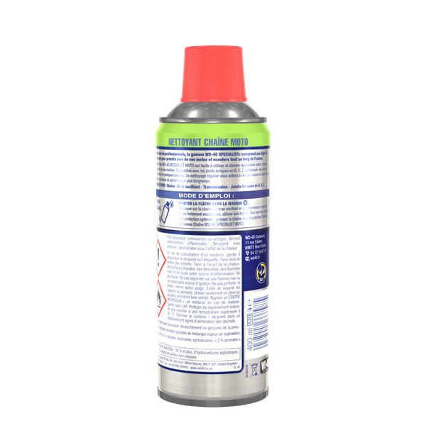 Nettoyant Chaîne WD-40 Specialist Moto 400 ml