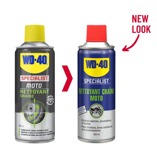 Nettoyant Chaîne WD-40 Specialist Moto 400 ml