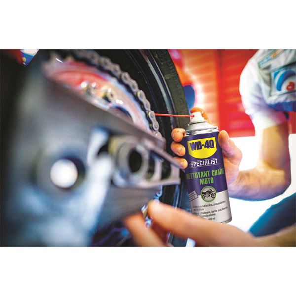 Nettoyant Chaîne WD-40 Specialist Moto 400 ml