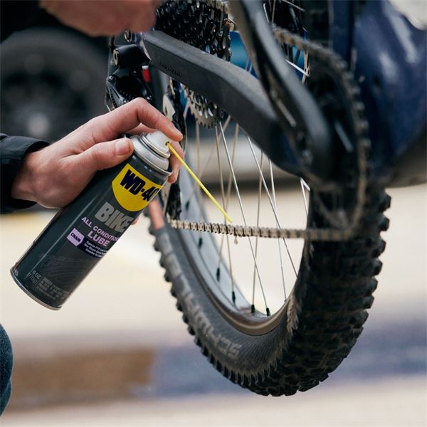 Lubrifiant Chaîne Toutes Conditions pour vélo WD-40 BIKE 250ml